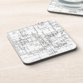 Dessous-de-verre Architectes tout ! (Côté gauche)