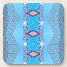 dessous de verre architecture abstrait 1 par Jo Im
