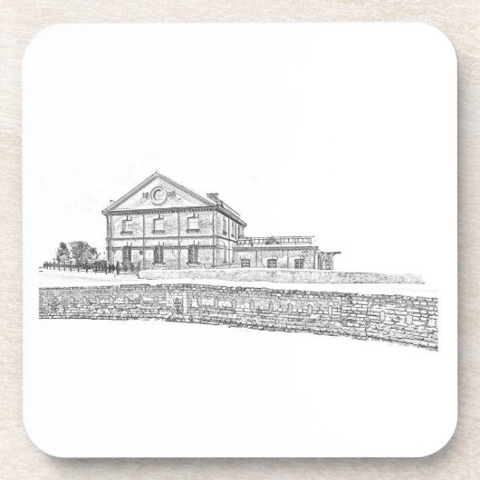 Dessous-de-verre Architecture d'Orcha en Biélorussie (Devant)