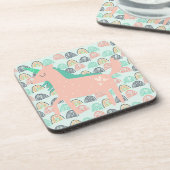 Dessous-de-verre Arcs-en-ciel et licornes (Côté gauche)