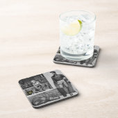 Dessous-de-verre Argent de HWY 51 (Côté Droit)