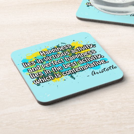 Dessous-de-verre Aristote (Côté gauche)