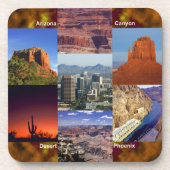 Dessous-de-verre Arizona Desert Collage (Devant)