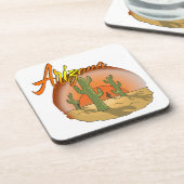 Dessous-de-verre Arizona Sunset Cactus (Côté gauche)