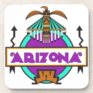 Dessous-de-verre Arizona Thunderbird Shield