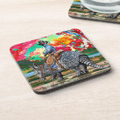 Dessous-de-verre Armadillo Cowboy (Côté gauche)