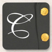 Dessous-de-verre ARMÉE Classe A Robe Uniforme Monogramme Boire Dess (Devant)