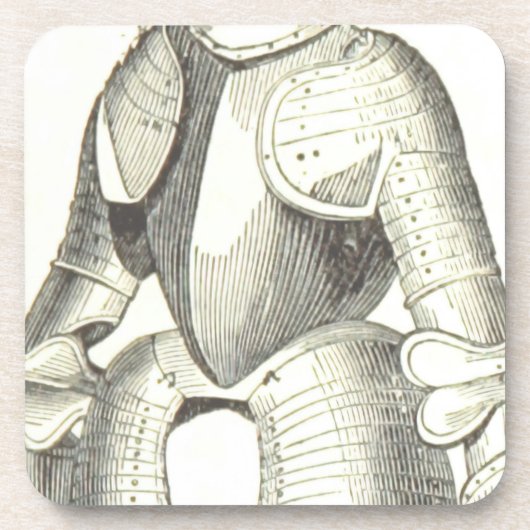 Dessous-de-verre armure (Devant)