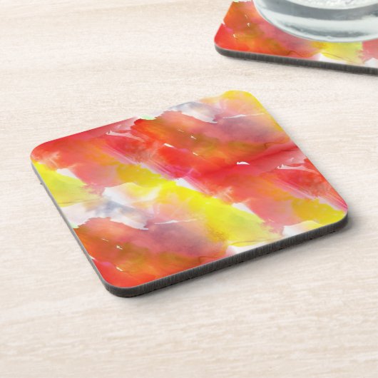 Dessous-de-verre arrière - plan aquarelle de texture de conception (Côté gauche)