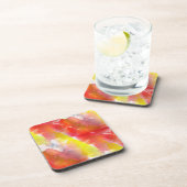 Dessous-de-verre arrière - plan aquarelle de texture de conception (Côté Droit)