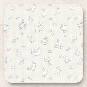 Dessous-de-verre Arrière - plan de bébé