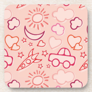 Dessous-de-verre arrière - plan de jouet