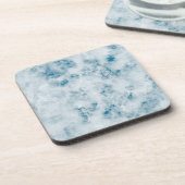 Dessous-de-verre Arrière - plan de texture bleu marbre (Côté gauche)