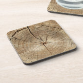 Dessous-de-verre Arrière - plan des anneaux de faux Tree (Côté gauche)