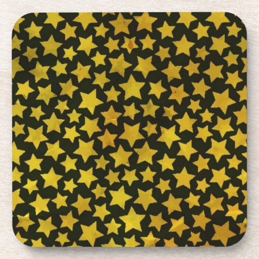 Dessous-de-verre Arrière - plan d'étoile (Devant)