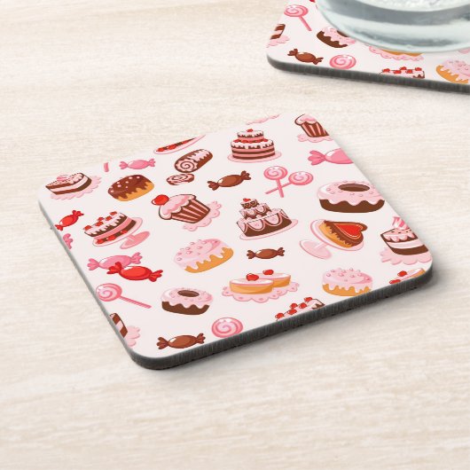 Dessous-de-verre Arrière - plan doux (Côté gauche)