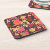 Dessous-de-verre Arrière - plan floral 2 (Côté gauche)