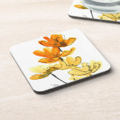 Dessous-de-verre Arrière - plan floral abstrait (Côté gauche)