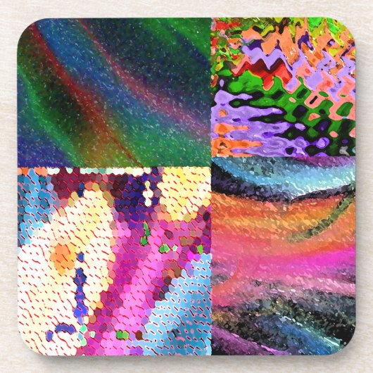 Dessous-de-verre Art abstrait (Devant)