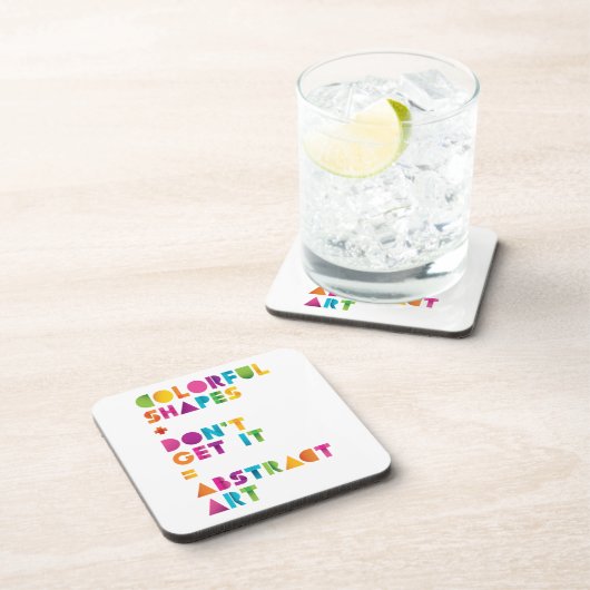 Dessous-de-verre Art abstrait (Côté Droit)