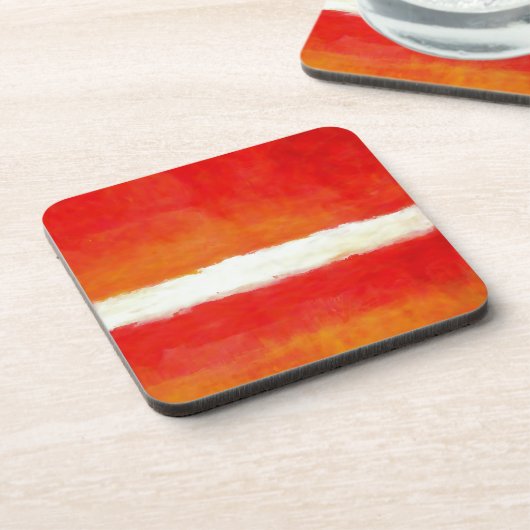 Dessous-de-verre Art Abstrait moderne - Style Rothko (Côté gauche)