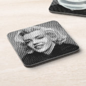 Dessous-de-verre Art de bruit Marilyn (Côté gauche)