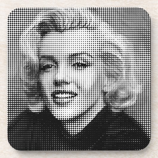 Dessous-de-verre Art de bruit Marilyn (Devant)