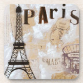 Dessous-de-verre Art de conception de Paris (Devant)