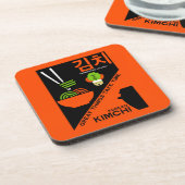 Dessous-de-verre Art de cuisine coréen Kimchi (Côté gauche)