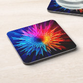 Dessous-de-verre Art de Starburst Étoilé Chaud Froid (Côté gauche)