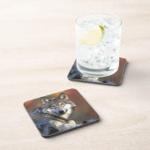 Dessous-de-verre Art de Wolf Lovers (Côté Droit)