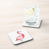 Dessous-de-verre Art Flamant rose (Côté Droit)