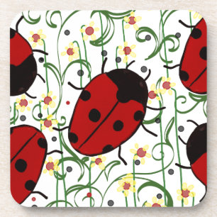 Dessous-de-verre Art Ladybug