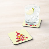 Dessous-de-verre Art moderne élégant sapin de Noël (Côté Droit)