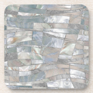 Dessous-de-verre Art Mosaic Waves - Just Pearl