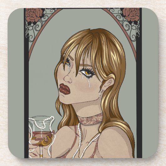 Dessous-de-verre Art Nouveau (Devant)