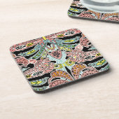 Dessous-de-verre Art Nouveau pattern #9 (Côté gauche)