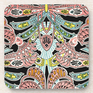 Dessous-de-verre Art Nouveau pattern #9