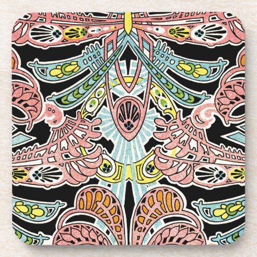 Dessous-de-verre Art Nouveau pattern #9 (Devant)
