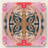 Dessous-de-verre Art numérique Tiger Kaliedi (Devant)