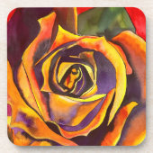 Dessous-de-verre Art Rose d'or (Devant)