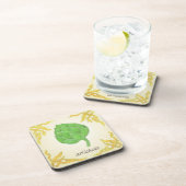 Dessous-de-verre artichaut au design classique feuille (Côté Droit)