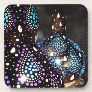Dessous-de-verre Artisanat Gourd Lanternes turques Acrylique Art