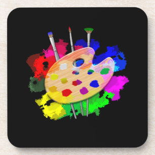 Dessous-de-verre Artiste Palette