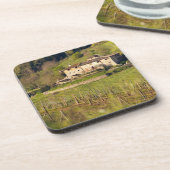 Dessous-de-verre Aschuito, une ferme qui accueille les clients, (Côté gauche)