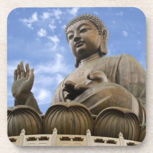Dessous-de-verre Asie, Chine, Hong Kong, île de Lantau, Ngong