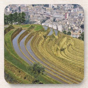 Dessous-de-verre Asie, Chine, province du Yunnan, Jinping. Jinping