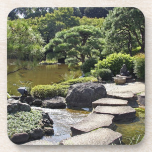 Dessous-de-verre Asie, Japon, Tokyo. Le jardin japonais au