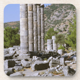 Dessous-de-verre Asie, Moyen-Orient, Turquie, Éphèse. Temple de