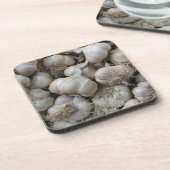 Dessous-de-verre Assaisonnement de l'ail brut Aliments sains Fond d (Côté gauche)